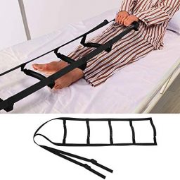 FunCee Bed Ladder Assist Strap with 5 Hand Grips, Pull Up&Sit Up Handle  Rope Ladder, Caddie Helper for Elderly, Senior, Injury Recovery, Patient,  ...
